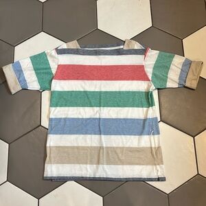 Vintage Striped Boat Shirt Size M